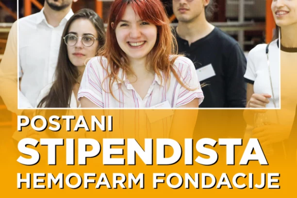 Hemofarm fondacija raspisuje konkurs za stipendije za školsku 2025/2026. godinu!