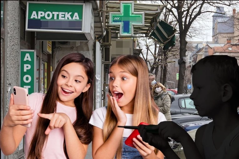 DVE DEVOJČICE I DEČAK OPLJAČKALI 100 APOTEKA U BEOGRADU! Zaposlenima prete ŠRAFCIGEROM!