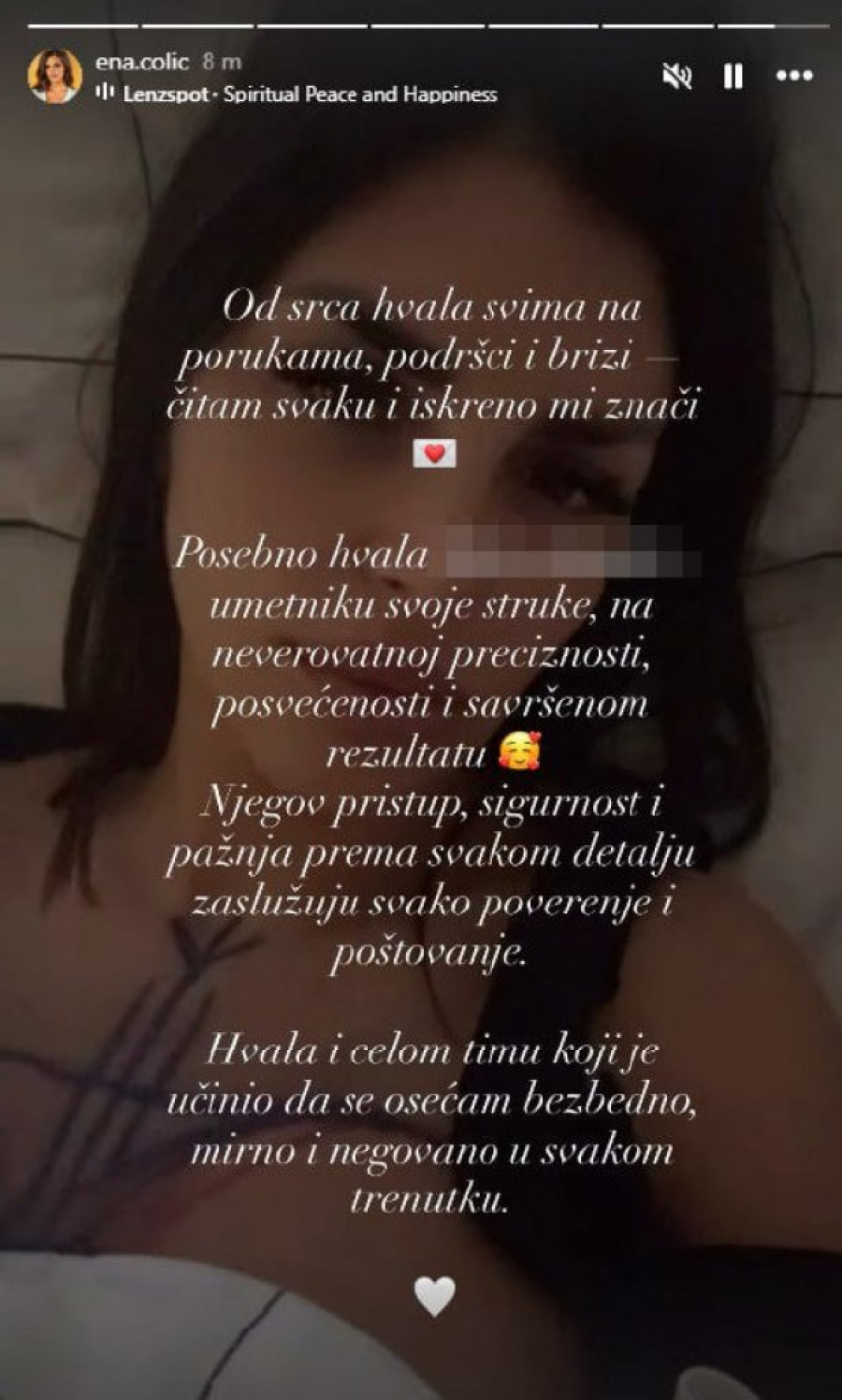 PRVI SNIMAK ENE ČOLIĆ IZ BOLNICE: Pogledajte u kakvom je stanju sada - CELA U ZAVOJIMA! (FOTO)