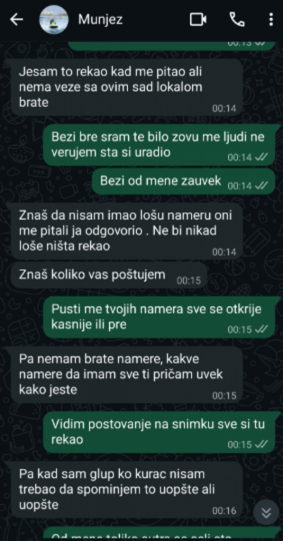SKANDALČINA! Munjez PREVARIO naciju, pa IZBAČEN na ulicu, stvari mu završile u KESU si za đubre - POSEDUJE ŠOK PREPISKE! (GALERIJA)