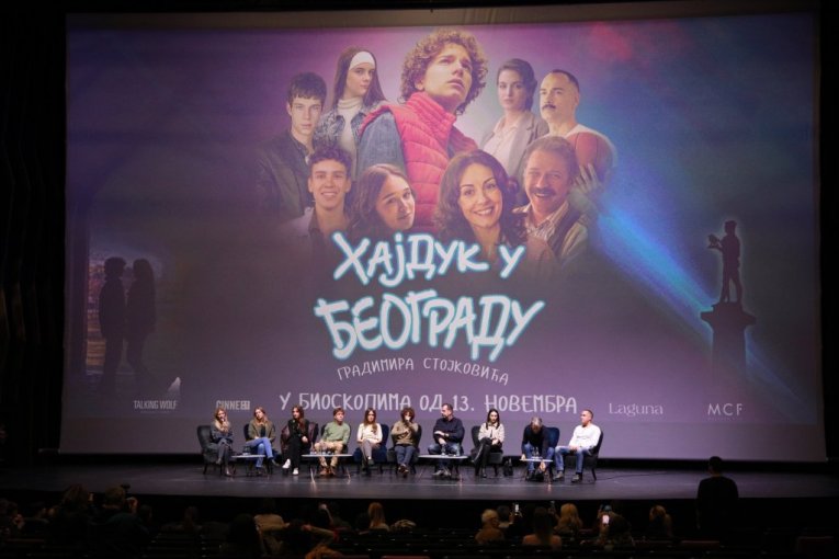 Ekipa filma "Hajduk u Beogradu"