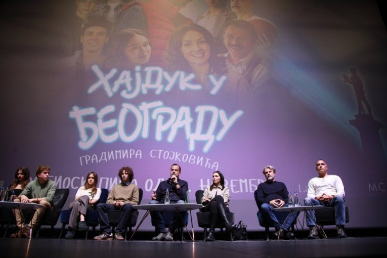 Ekipa filma "Hajduk u Beogradu"