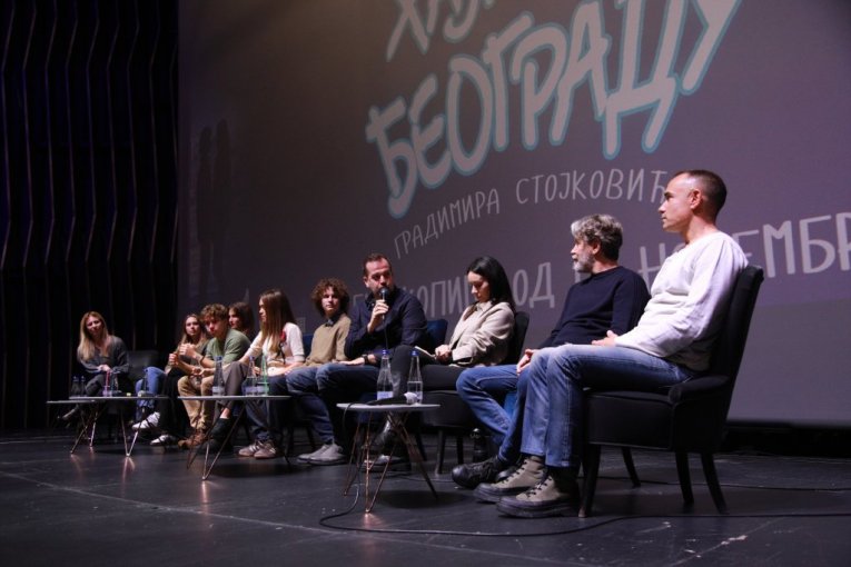 Ekipa filma "Hajduk u Beogradu"