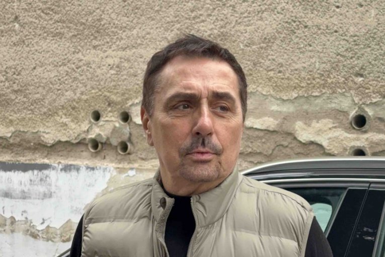 Dragan Kojić Keba na snimanju "Zvezda Granda"