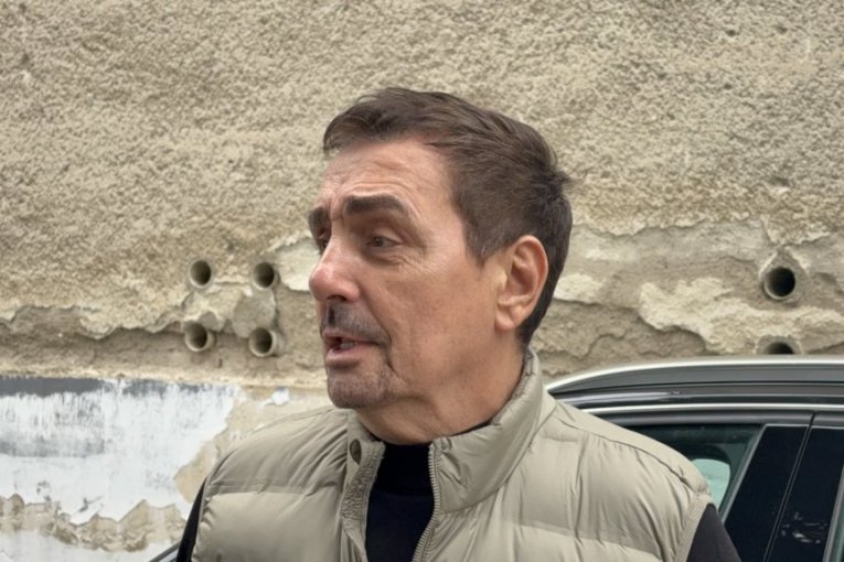 Dragan Kojić Keba na snimanju "Zvezda Granda"