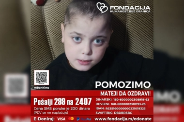 Pomozimo Mateji slanjem 299 na 2407