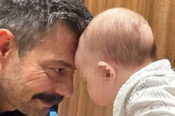 NOVA FOTOGRAFIJA MILANA VASIĆA RASTOPIĆE I LEDENA SRCA! Glumac podelio jedan od najlepših trenutaka sa sinom Despotom!