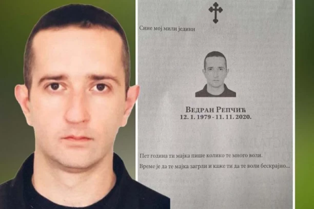 "SINE MOJ MILI, VREME JE DA TE MAJKA ZAGRLI!" Žena slavnog fudbalera Zvezde dala čitulju ubijenom sinu: Repčića izrešetali u SAČEKUŠI na parkingu kad je krenuo na TERAPIJU!