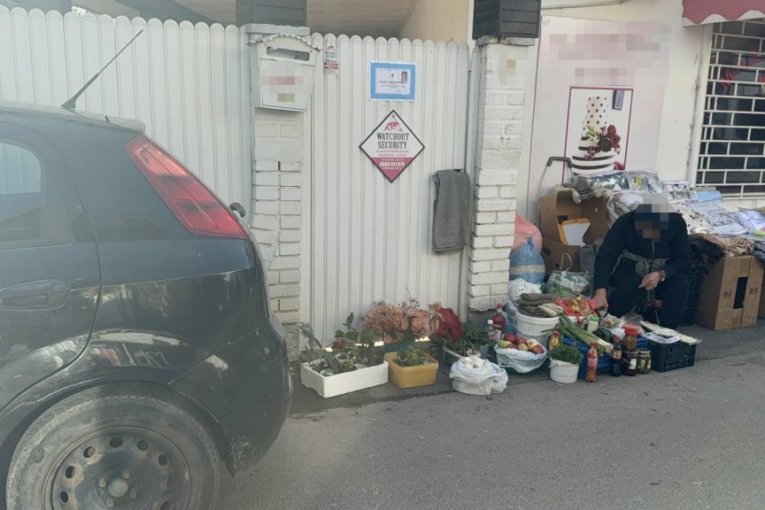 Kuća Verice Šerifović na dan Rajkove sahrane