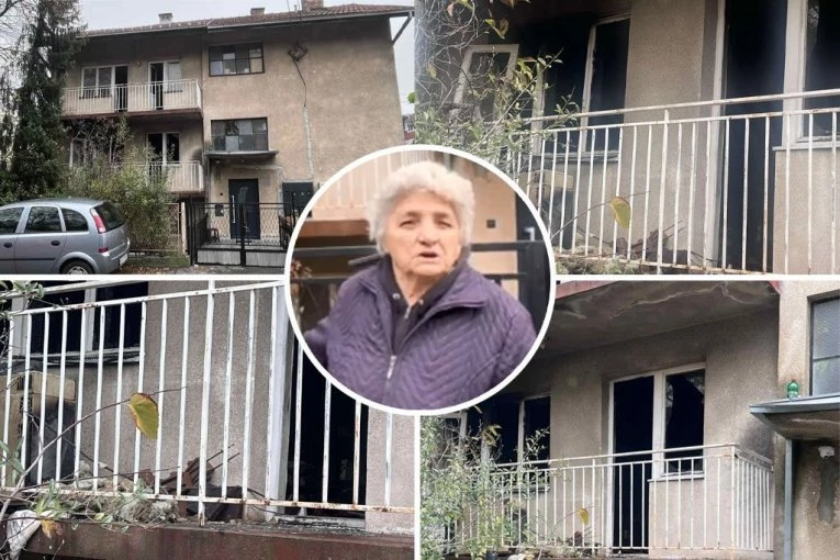 "IZGORELO JE SVE, BORE MU SE ZA ŽIVOT!" Komšije u šoku nakon stravičnog požara u Mirijevu: "Peka je sigurno zaspao s cigaretom!" (VIDEO)