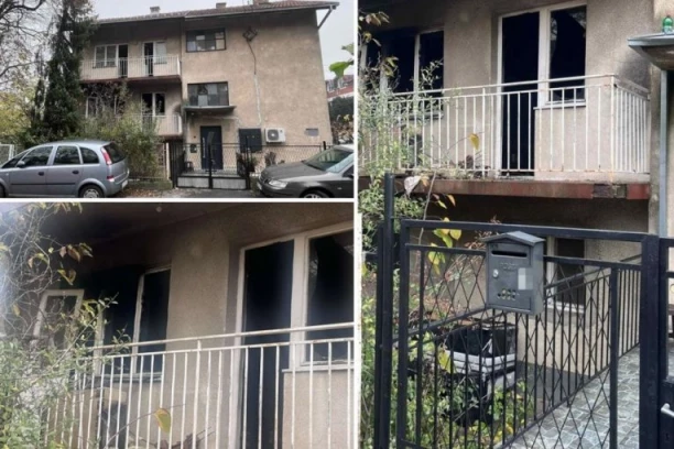 GAREŽ I POLUPANI PROZORI! Republika u Mirijevu nakon stravičnog požara u kome je TEŠKO POVREĐEN muškarac! BORE MU SE ZA ŽIVOT! (FOTO, VIDEO)