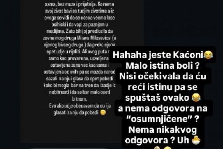 Odgovor Kije Kockar
