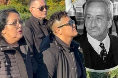 SAHRANJEN RAJKO ŠERIFOVIĆ! Utučena Marija pogledala u NEBO! (VIDEO)