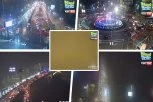 SAOBRAĆAJNI KOLAPS U BEOGRADU! Gužve na sve strane, a u ovim delovima od MAGLE se ne vidi prst pred okom! (FOTO)