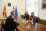 "CILJ INTENZIVIRANJE EKONOMSKE SARADNJE"! Ministarka Mesarović se sastala sa potpredsednikom Vlade Severne Makedonije Ivanom Stoilkovićem!