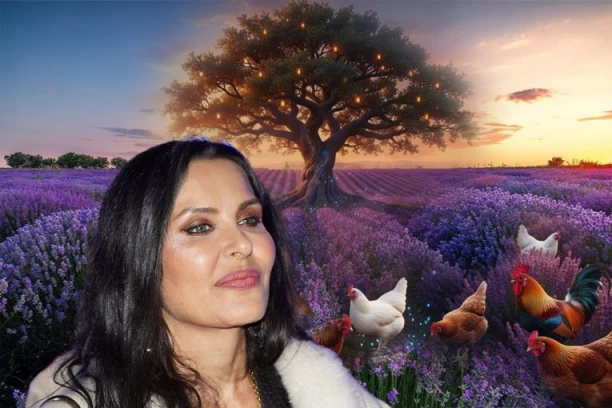 ZAVIRITE U LUKS KOKOŠINJAC ELENE KARAMAN! Završila imanje u Provansi - na njemu hram za paganske ceremonije, a iza POLJE LAVANDE!