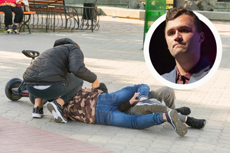 KRVAVI NAPAD NA SIMBOL VERE: Hrišćanin prebijen, krst otet - haos na događaju u čast Čarlija Kirka