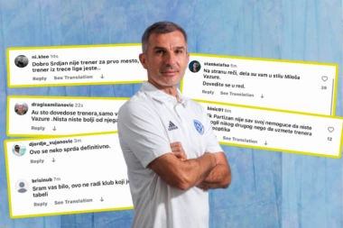 "SRAM VAS BILO, OVO NE RADI KLUB KOJI..." Grobari BESNI KAO PSI zbog novog trenera Partizana! (FOTO GALERIJA)
