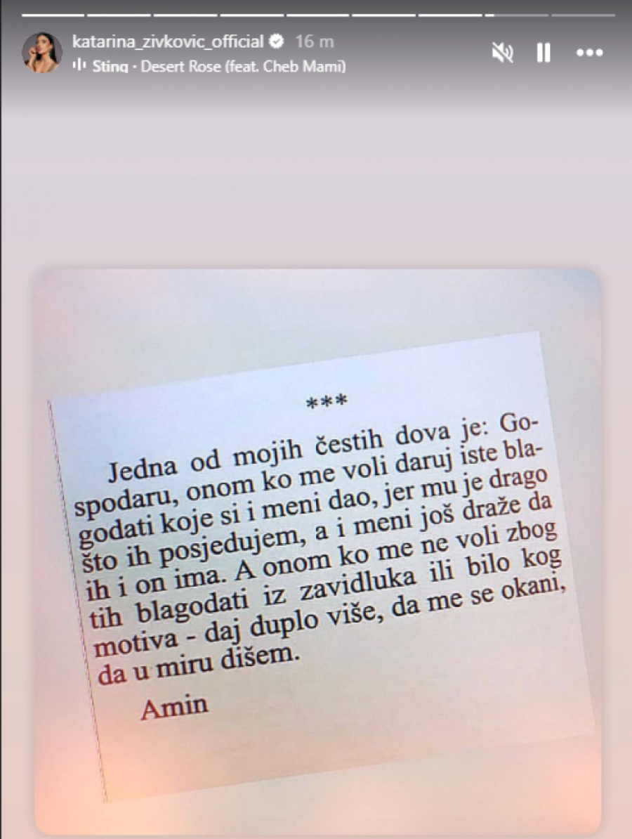 NAJNOVIJE VESTI O KAĆI ŽIVKOVIĆ: Ovom IZJAVOM patosirala, kako će na OVO reagovati Kija?!