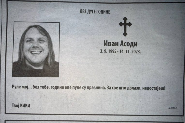 Printscreen čitulje Novosti