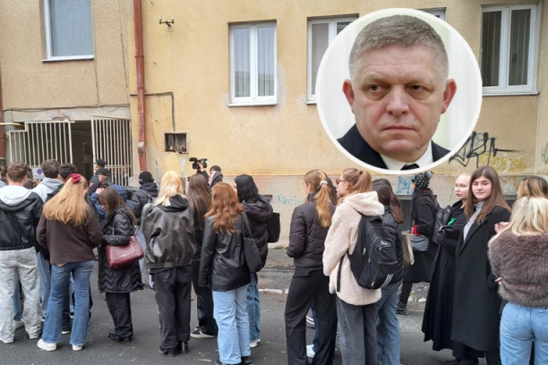 GIMNAZIJALCI IZVIŽDALI FICA: Slovački premijer izazvao burne reakcije učenika - on im poručio jednu stvar! (VIDEO)