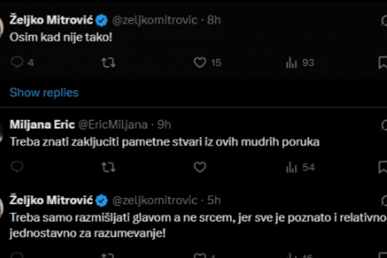 Željko Mitrović Tviter