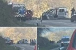 STRAVIČNE SLIKE NA PUTU ČAČAK-POŽEGA! Saobraćaj u prekidu - VATROGASCI I HITNA SPASAVAJU POVREĐENE! (FOTO)