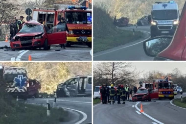 MAJKA I ĆERKA U TEŠKOM STANJU! Otkriveno stanje povređenih u saobraćajnoj nesreći u Ovčarsko-kablarskoj klisuri! (FOTO)