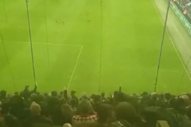 USTAŠKO SKANDIRANJE U PODGORICI! "Ubij Srbina" se orilo stadionom! (VIDEO)