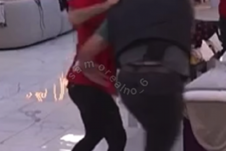 Aneli Ahmić i Asmin Durdžić tuča