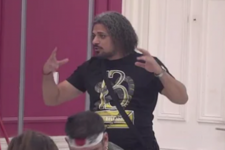 Nerio Ružanji se raspravlja sa takmičarima