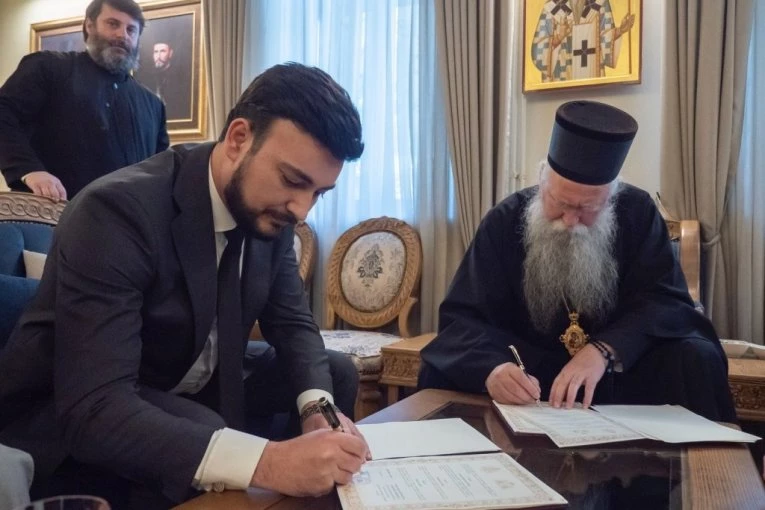 POTPISAN ISTORIJSKI UGOVOR: Budva donirala Crkvi milion evra