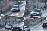SNIMAK PUCNJAVE U KALESIJI! Jedan od pljačkaša pronađen mrtav - NAPADAČI IZBACILI NJEGOVO TELO IZ AUTOMOBILA TOKOM BEGA OD POLICIJE! (UZNEMIRIJUĆI VIDEO)