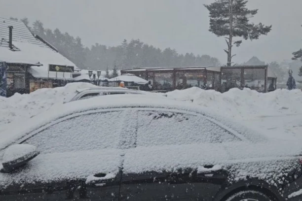 ZLATIBOR ZAVEJAN, U UŽICU SNEG LOMIO GRANE I OBARAO STABLA! Evo kakva je situacija na popularnoj srpskoj planini!