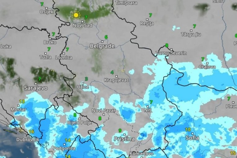 vreme radar/Printscreen