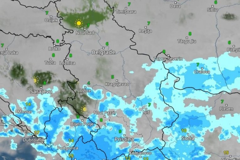 vreme radar/Printscreen