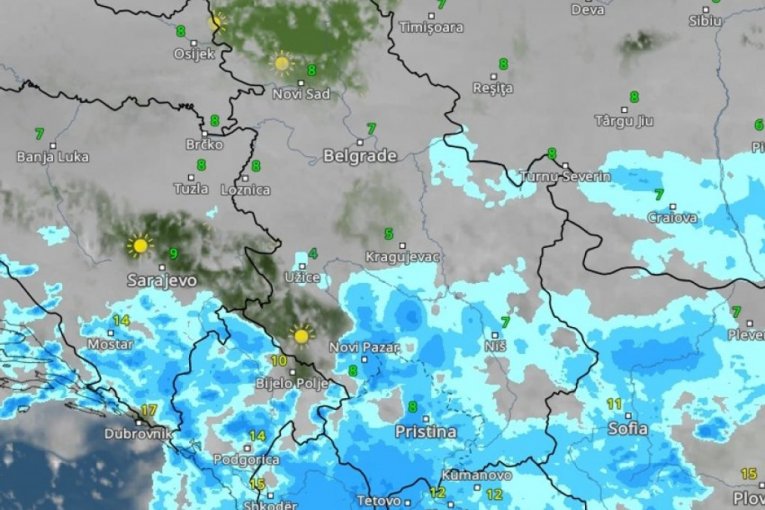 vreme radar/Printscreen