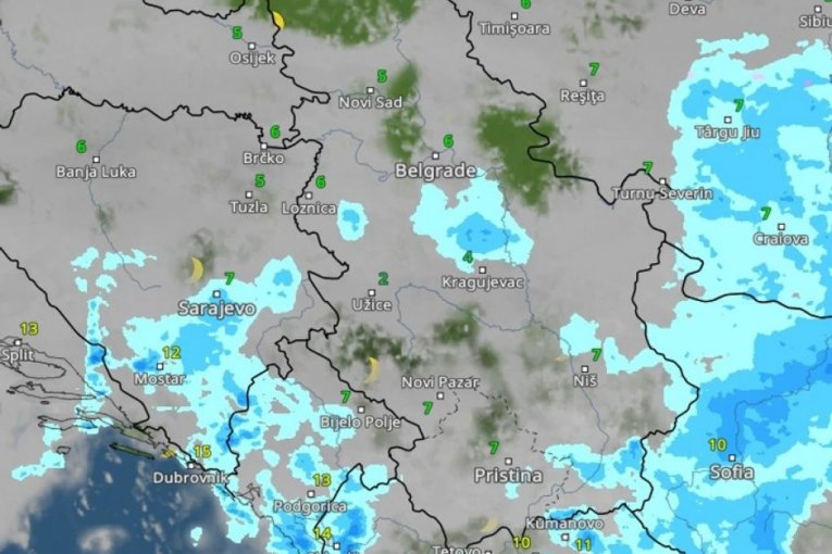vreme radar/Printscreen