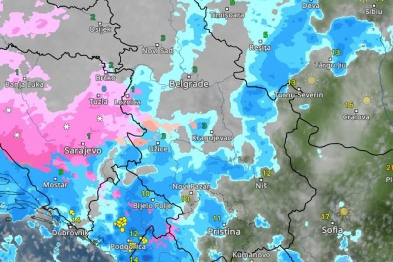 vreme radar/Printscreen