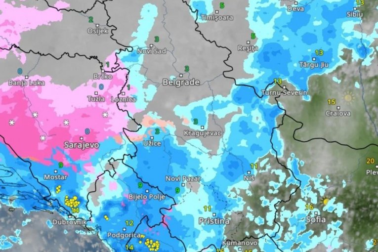 vreme radar/Printscreen