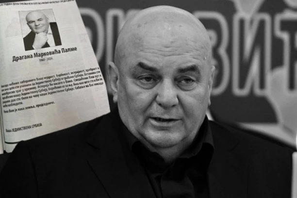 "ISTORIJA ĆE PISATI O VAMA, OSTAVILI STE NEIZBRISIV TRAG!" Politički saborci dali čitulje na godišnjicu smrti Dragana Markovića Palme! (FOTO)