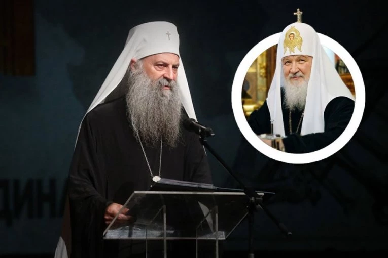 PATRIJARH PORFIRIJE ČESTITAO PATRIJARHU KIRILU: Bratska poruka iz Beograda