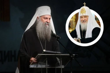 PATRIJARH PORFIRIJE ČESTITAO PATRIJARHU KIRILU: Bratska poruka iz Beograda