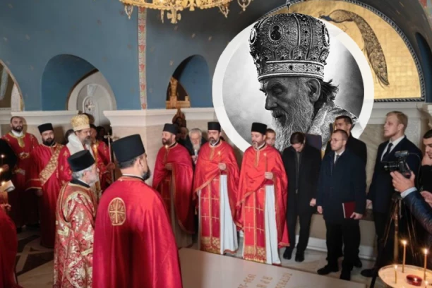 SEĆANJE NA DUHOVNOG VOĐU U TEŠKIM VREMENIMA: Vladika Tihon služio pomen na petu godišnjicu od upokojenja patrijarha Irineja