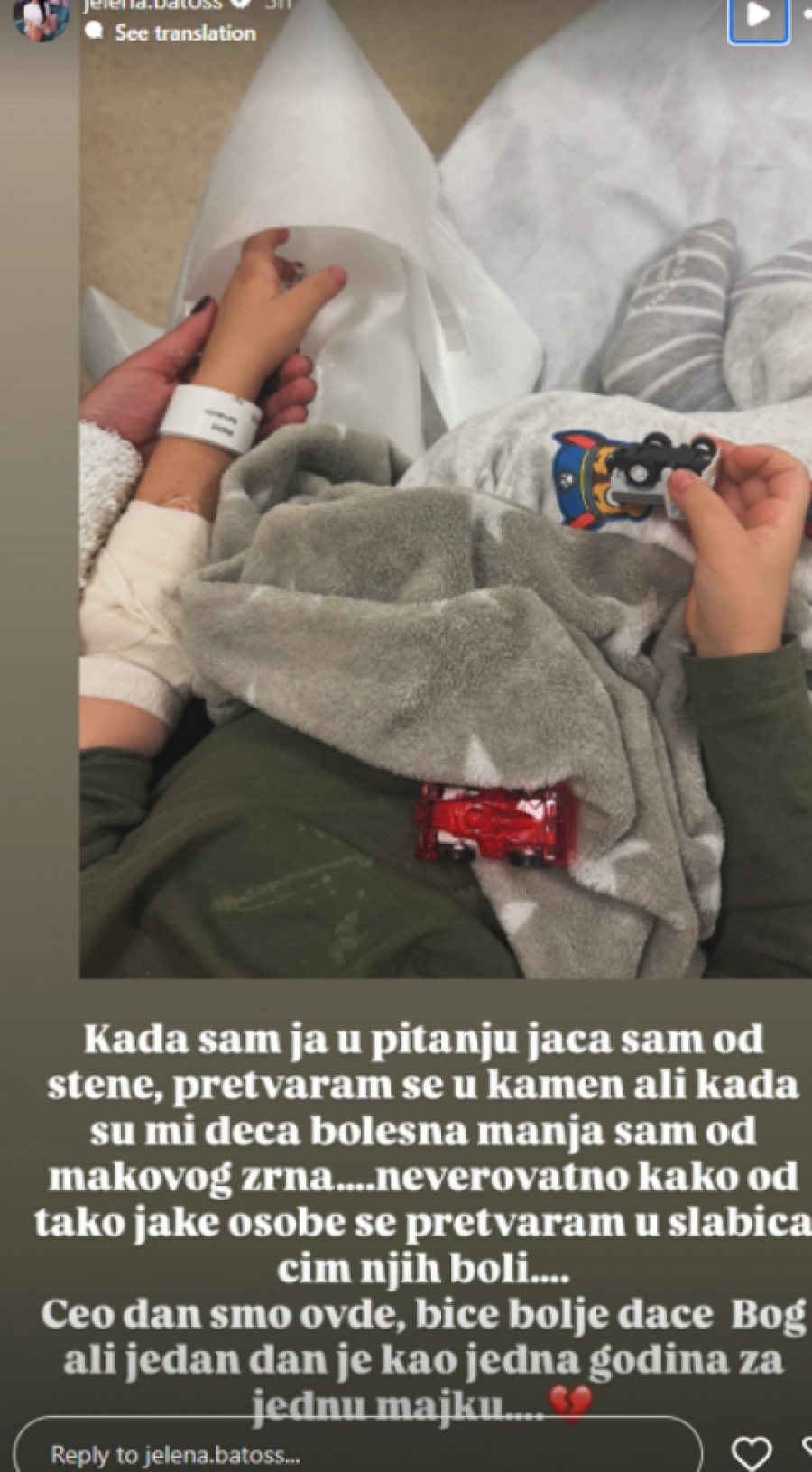 SIN BIVŠE ZADRUGARKE ZAVRŠIO U BOLNICI: Objavljeni zvanični podaci šta se desilo, evo u kakvom je stanju!