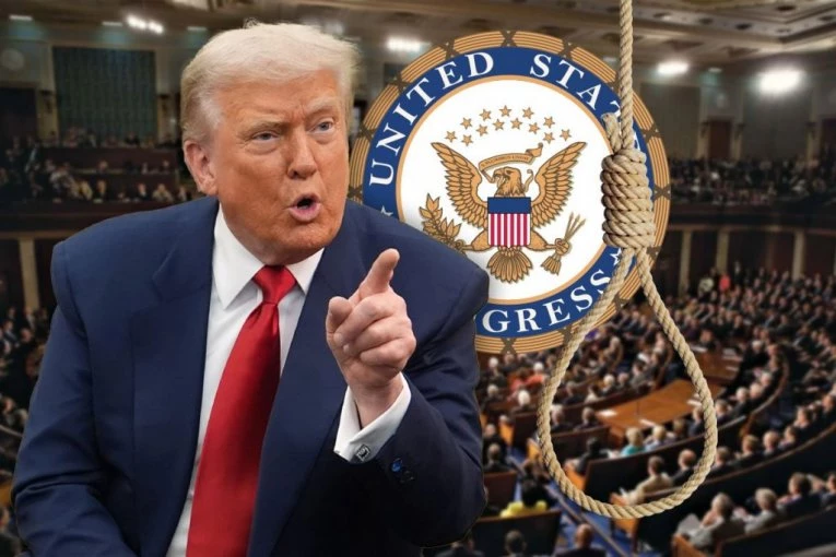 UZBUNA NA KAPITOLU: Tramp pozvao na vešanje kongresmena - šest demokrata smesta dobilo policijsku zaštitu! (VIDEO)