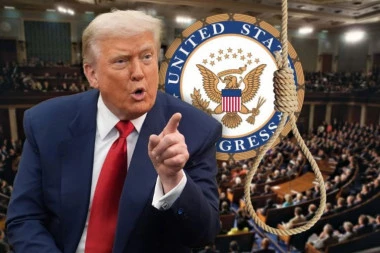 UZBUNA NA KAPITOLU: Tramp pozvao na vešanje kongresmena - šest demokrata smesta dobilo policijsku zaštitu! (VIDEO)