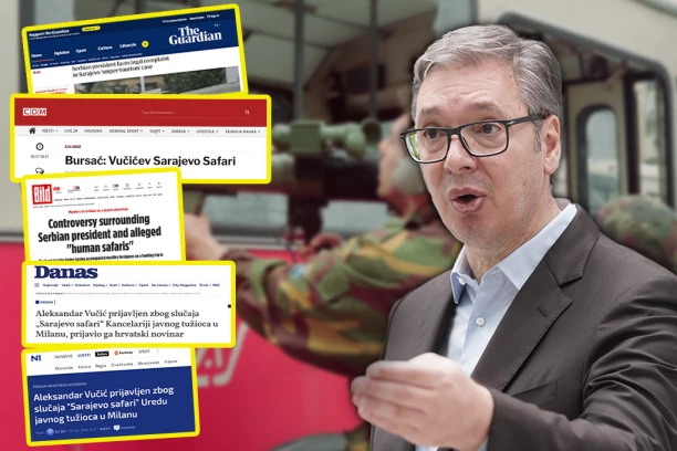 SARAJEVO SAFARI JE NOTORNA LAŽ! Vučić o podmetnutoj aferi i linču u Srebrenici: Trudili ste se da izmišljate bajke o mojim snajperima i puškama