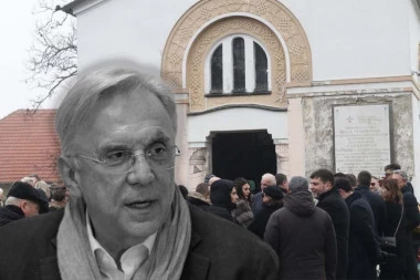 DOSTOJANSTVEN OPROŠTAJ U BELOM POTOKU: Sahranjen Branislav Bane Ivković, bivši ministar i jedan od najistaknutijih ljudi SPS (FOTO)