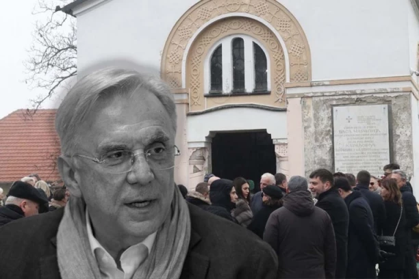 DOSTOJANSTVEN OPROŠTAJ U BELOM POTOKU: Sahranjen Branislav Bane Ivković, bivši ministar i jedan od najistaknutijih ljudi SPS (FOTO)